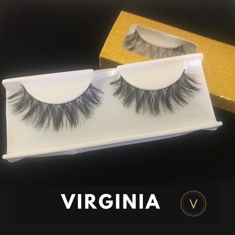 Velvet VIRGINIA lashes w/ eye kit